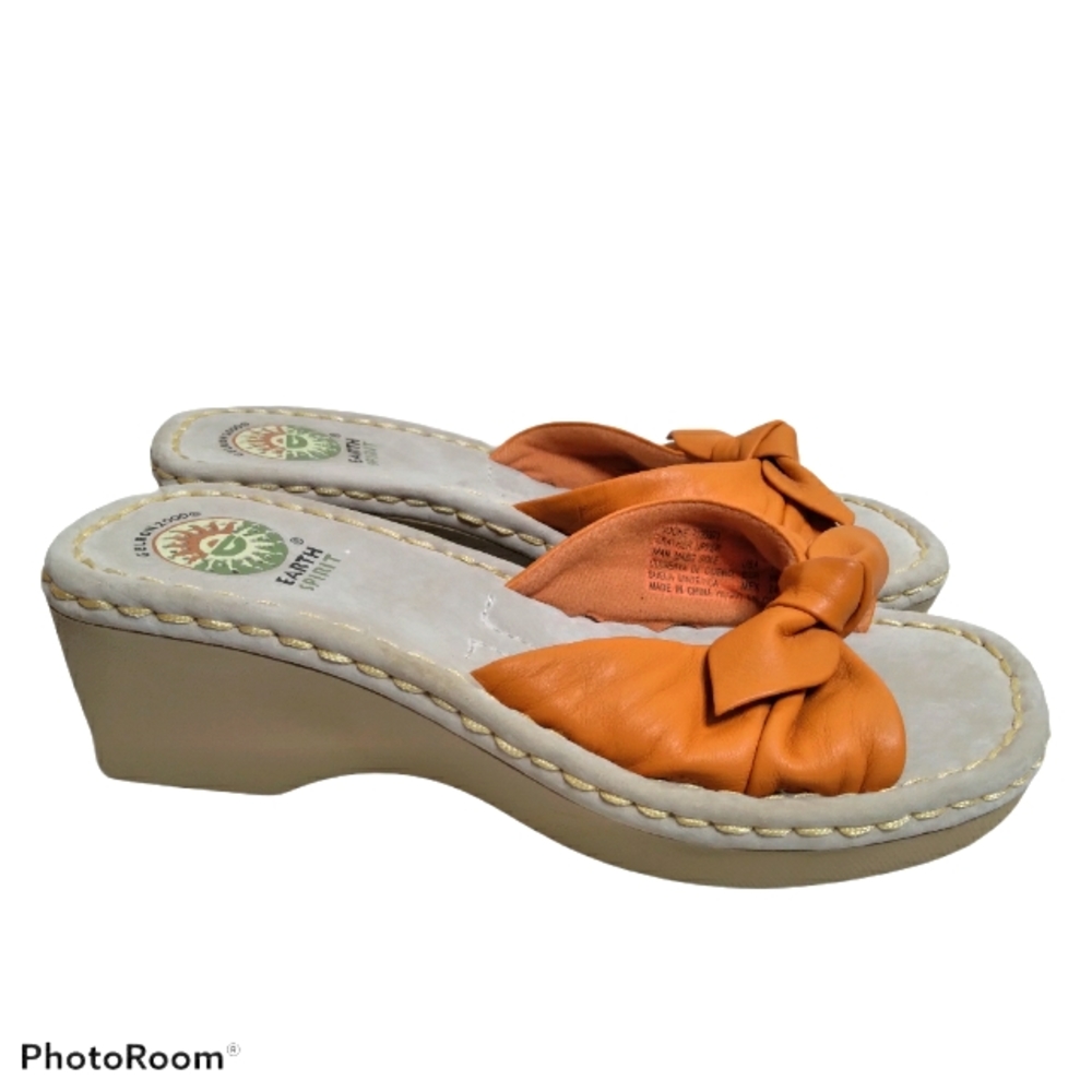 Earth Spirit Gelron 2000 Orange wedge Size 7